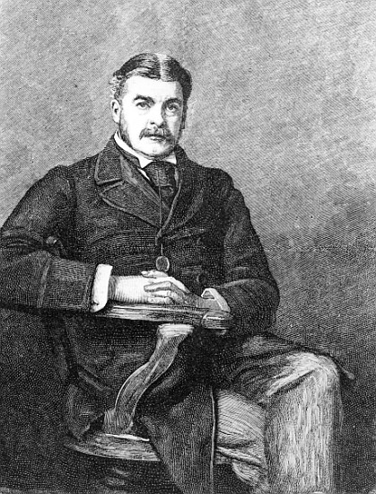 Sir Arthur Sullivan; engraved by C. Carter à (d'après) Sir John Everett Millais