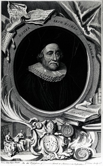 James Ussher; engraved by George Vertue à (d'après) Sir Peter Lely