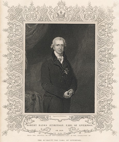 Robert Banks Jenkinson, 2nd Earl of Liverpool à (d'après) Sir Thomas Lawrence