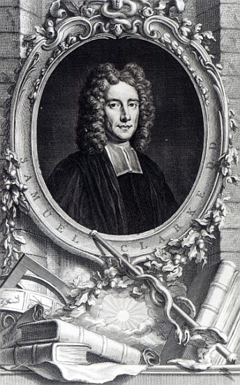 Samuel Clarke; engraved by Jacobus Houbraken, c.1737-48 à (d'après) Thomas Gibson