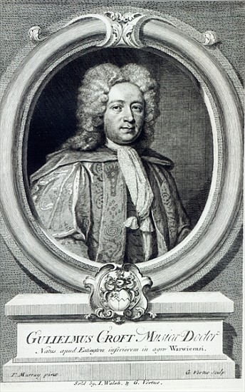 William Croft; engraved by George Vertue à (d'après) Thomas Murray