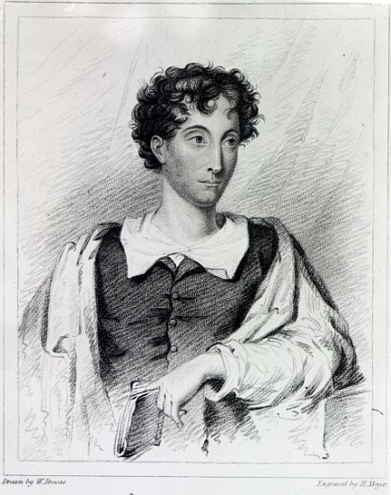 Reverend Charles Robert Maturin; engraved by Henry Meyer à (d'après) William Brocas