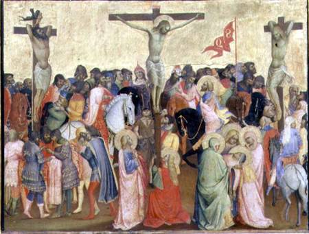 The Crucifixion à Agnolo/Angelo di Gaddi