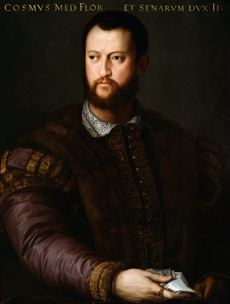 Cosimo I de  Medici / Paint.by Bronzino à Agnolo Bronzino