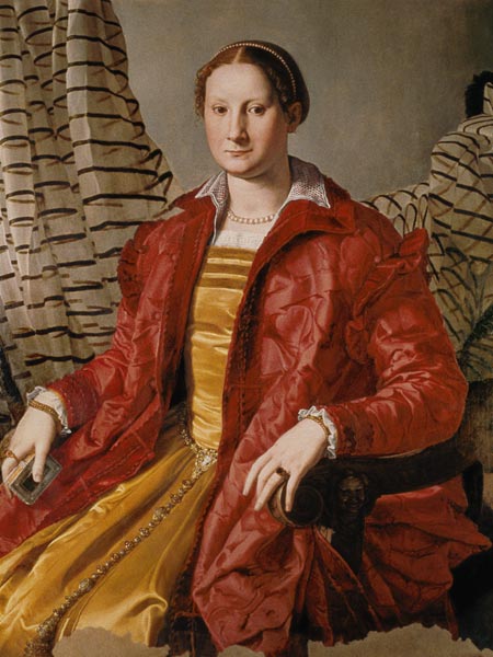 A.Bronzino, Portrait of a woman à Agnolo Bronzino