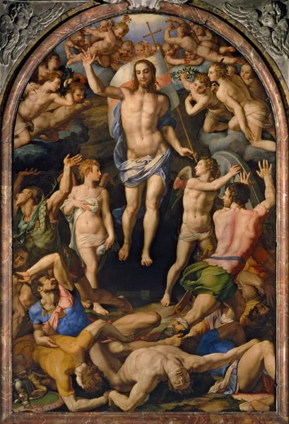 A.Bronzino / Resurrection of Christ /C16 à Agnolo Bronzino