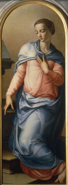A.Bronzino / Mary of Annunciation  / C16 à Agnolo Bronzino