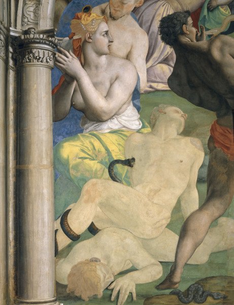 A.Bronzino, Brass Serpent, section à Agnolo Bronzino