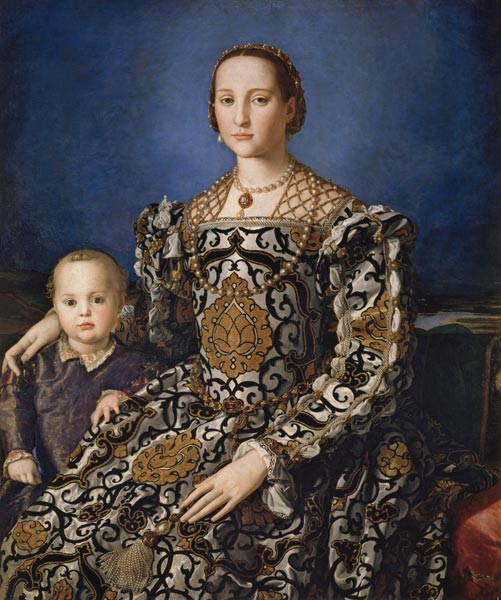 Eléonore de Tolède avec son fils Giovanni à Agnolo Bronzino