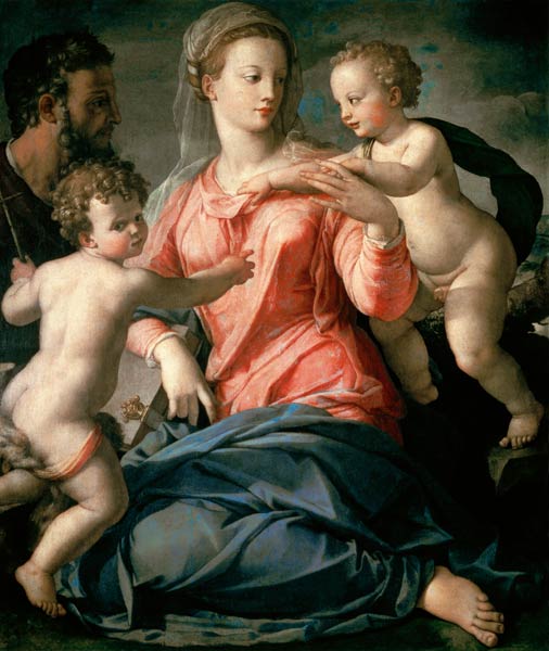 The Holy Family à Agnolo Bronzino