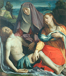 Die Beweinung Christi à Agnolo Bronzino