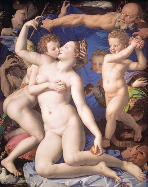 An Allegory with Venus and Cupid à Agnolo Bronzino