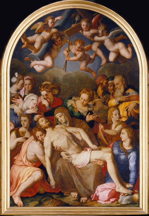 The Descent from the Cross à Agnolo Bronzino