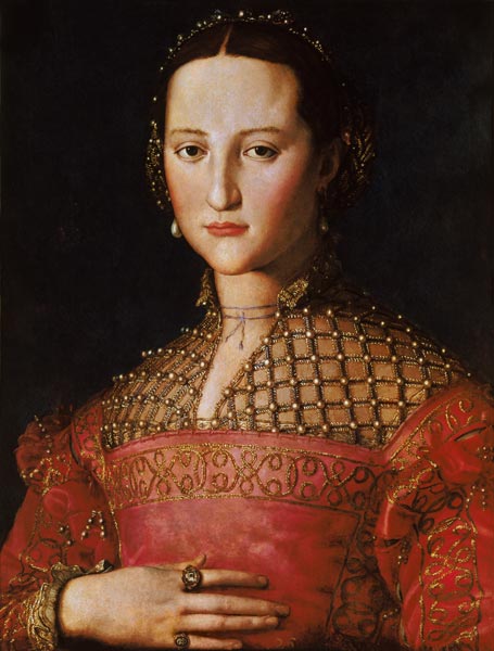 Eleonora da Toledo (1519-74) à Agnolo Bronzino