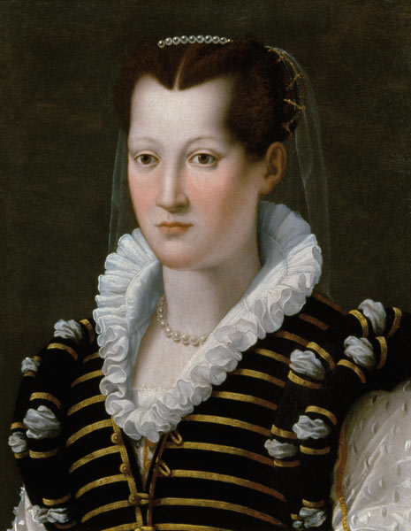 Isabella di Cosimo de  Medici / Bronzino à Agnolo Bronzino