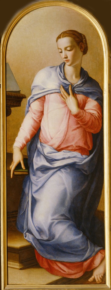 Virgin Annunciate à Agnolo Bronzino