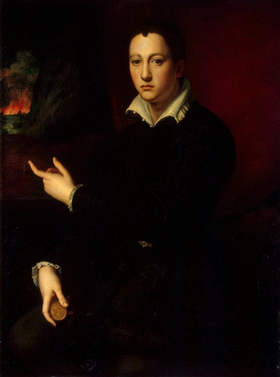 Portrait of Grand Duke of Tuscany Cosimo I de' Medici (1519-1574) à Agnolo Bronzino