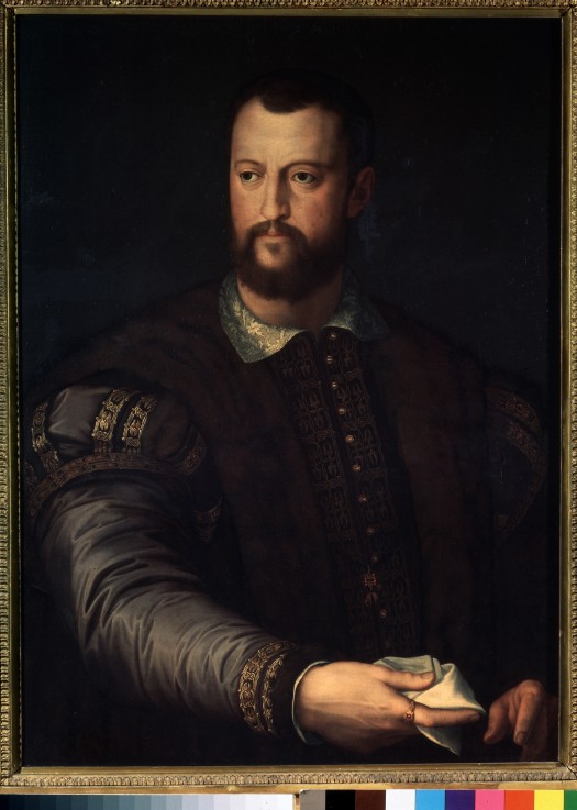 Portrait of Grand Duke of Tuscany Cosimo I de' Medici (1519-1574) à Agnolo Bronzino