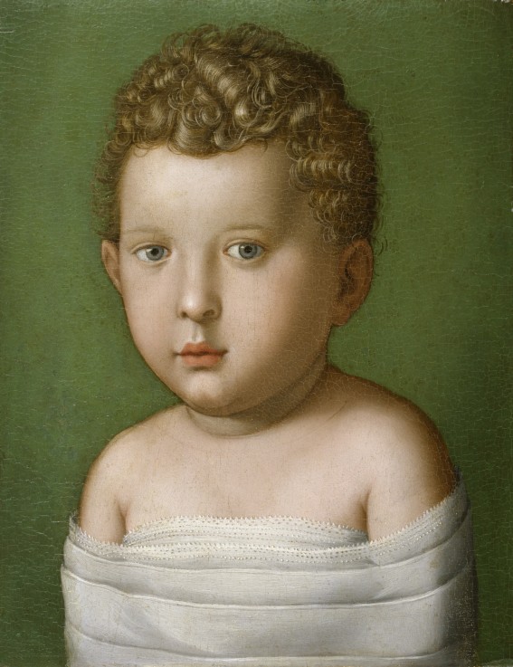 Portrait of a Baby Boy à Agnolo Bronzino