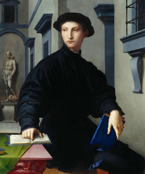 Portrait of Ugolino Martelli (1519-1592) à Agnolo Bronzino