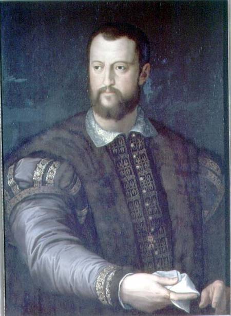 Portrait of Cosimo I de' Medici (1519-74) à Agnolo Bronzino