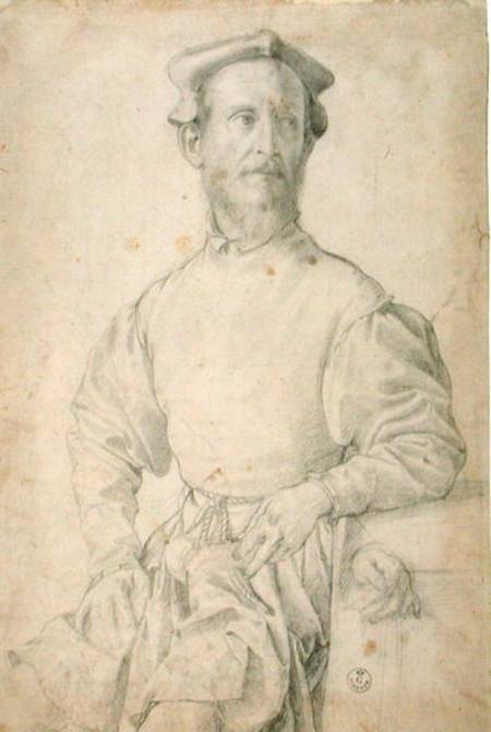 Portrait of Jacopo Pontormo (1497-1557) à Agnolo Bronzino