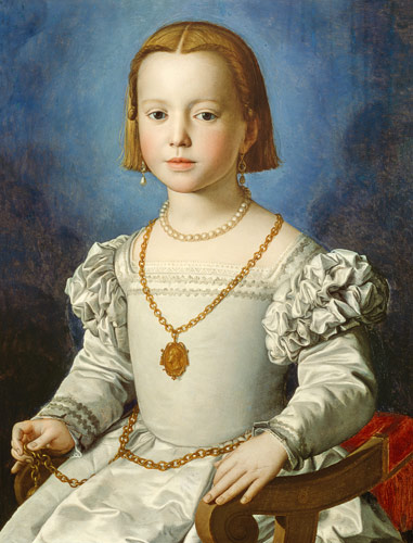 Portrait of Isabella de' Medici (1542-76) à Agnolo Bronzino