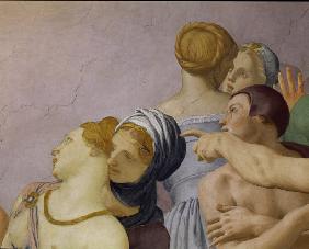 A.Bronzino, Eherne Schlange, Ausschnitt