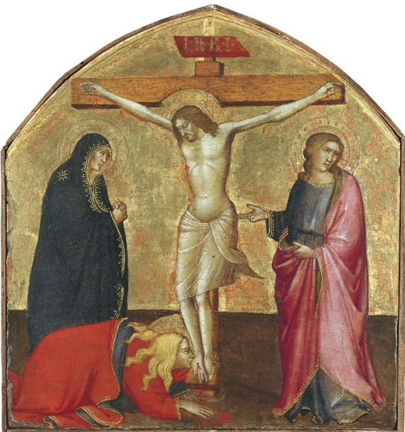 The Crucifixion à Agnolo Gaddi
