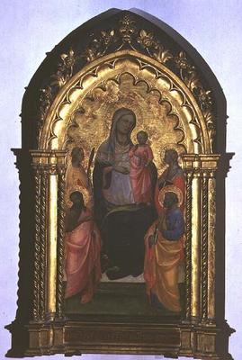 Madonna of Humility (tempera on panel) à Agnolo Gaddi