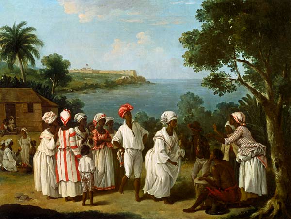 A Negroes' Dance on the Island of Dominica à Agostino Brunias