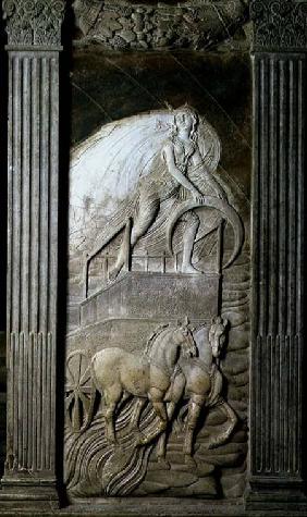 Diana or the Moon from a series of reliefs depicting the planetary symbols and signs of the zodiac