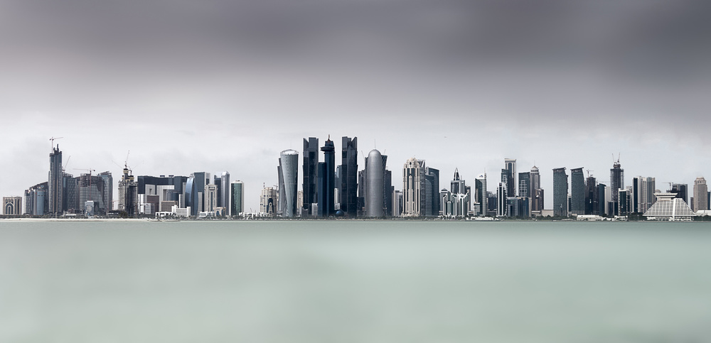 Cloudy Doha .. à Ahmed Lashin
