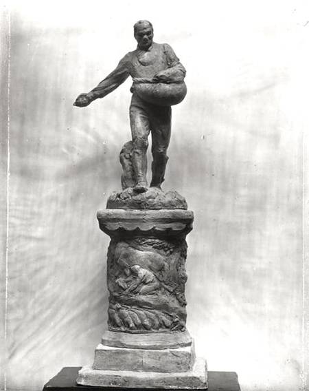 The Sower, maquette for a monument dedicated to the workers in the fields à Aime Jules Dalou