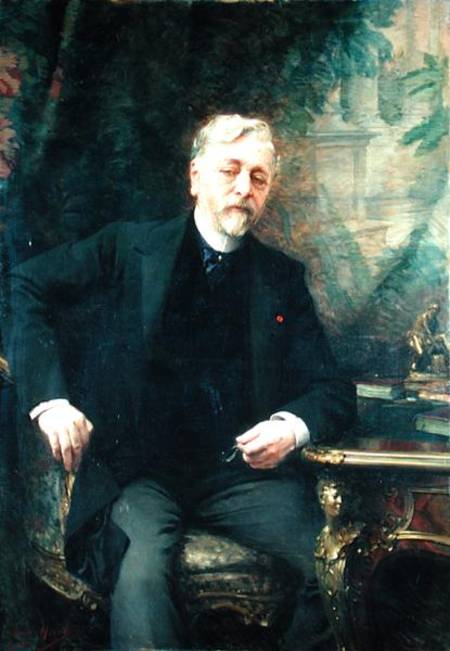 Portrait of Gustave Eiffel (1832-1923) à Aimé Nicolas Morot