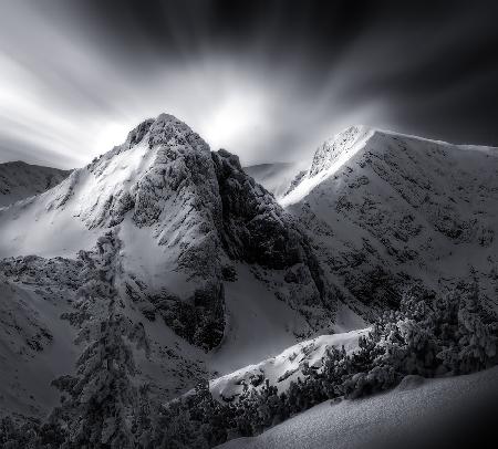 Winter in Rila Mountain