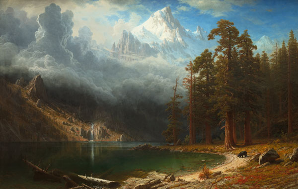 Mount Corcoran à Albert Bierstadt