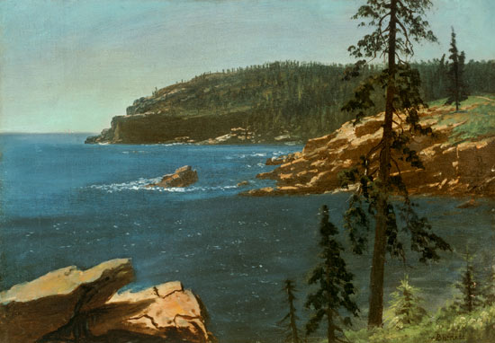 California Coast à Albert Bierstadt
