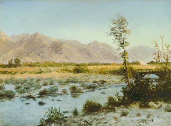 Prairie Landscape à Albert Bierstadt