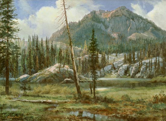 Sierra Nevada Mountains à Albert Bierstadt