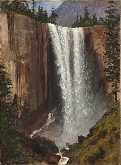 Vernal Falls à Albert Bierstadt