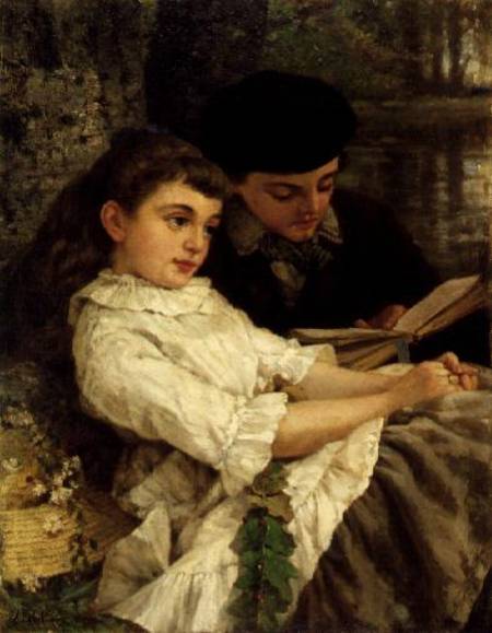 The Young Poet à Albert Fitch Bellows