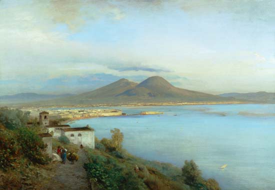 Baie de Naples à Albert Flamm