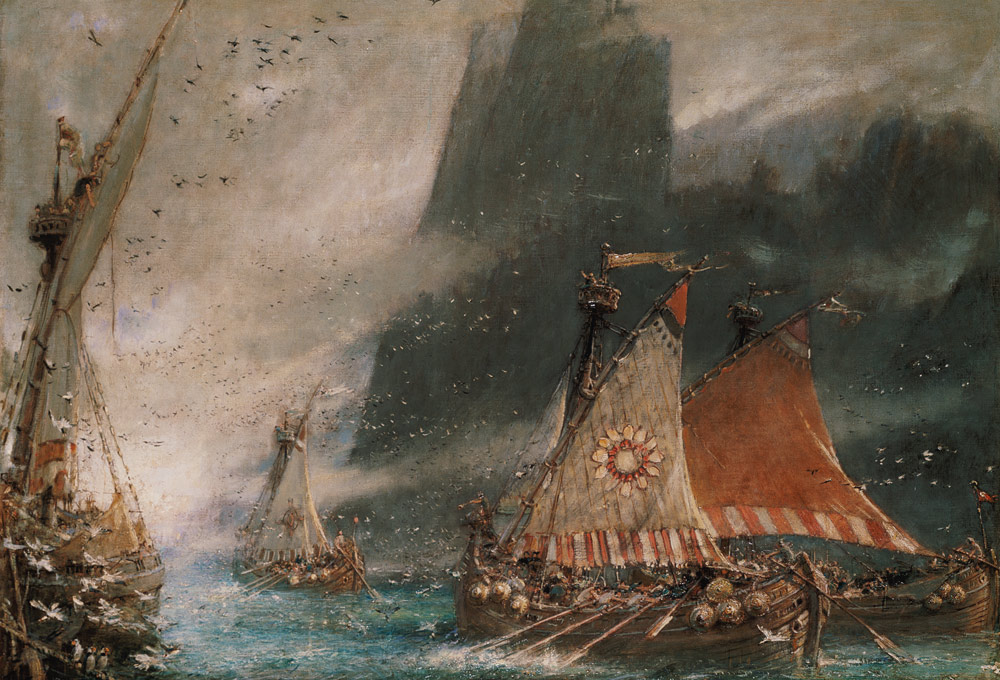 The Viking Sea Raiders à Albert Goodwin