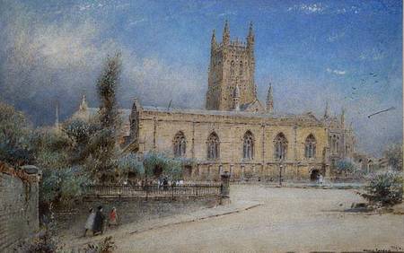 Worcester Cathedral à Albert Goodwin