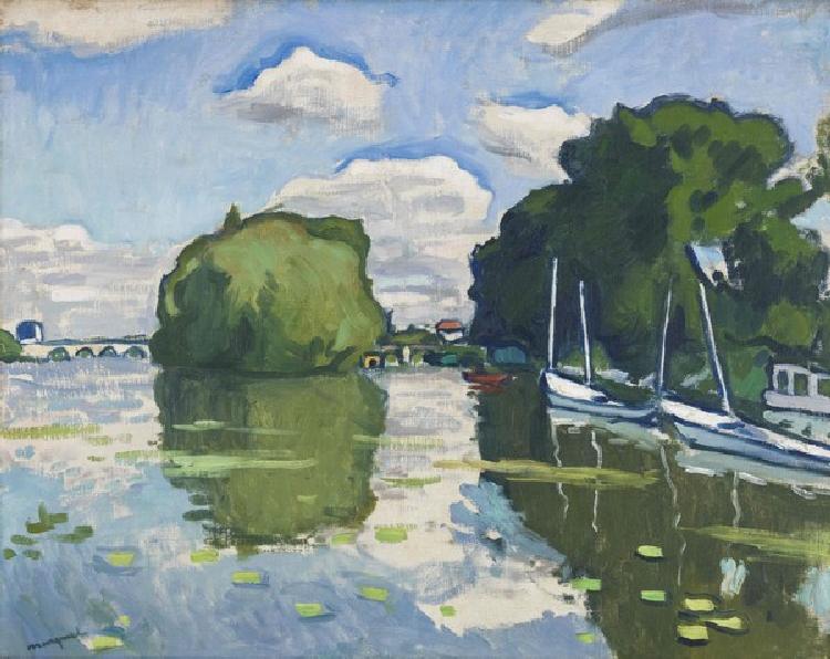 La Seine à Poissy à Albert Marquet