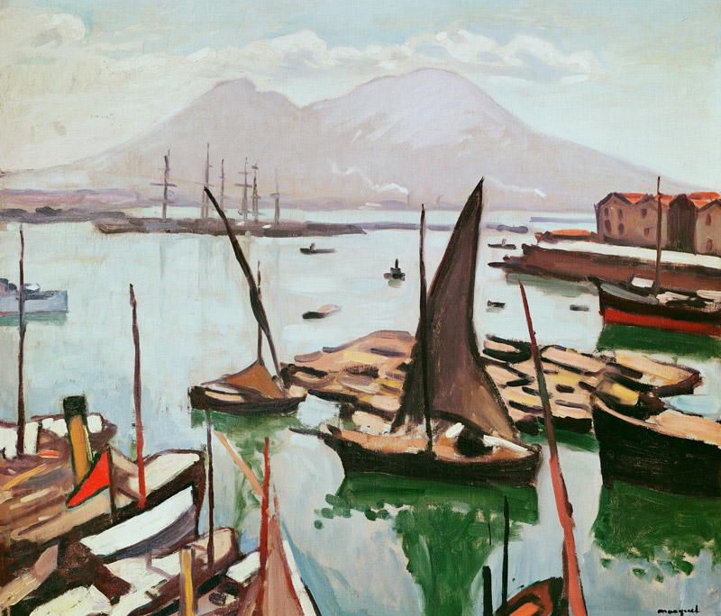 The Port of Naples à Albert Marquet