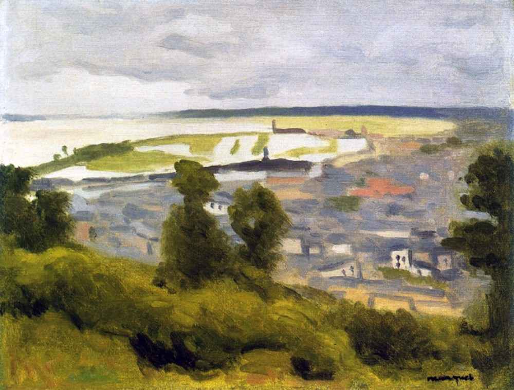 The Port of Honfleur à Albert Marquet