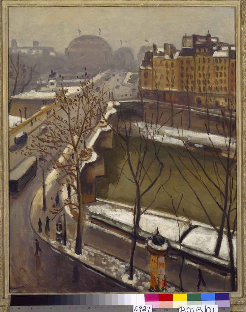 The Pont Neuf in the Snow, late 1920s à Albert Marquet