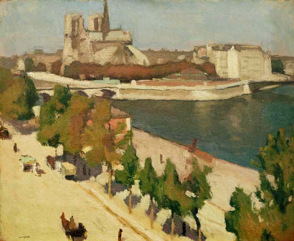 The Apse of Notre-Dame, Paris à Albert Marquet